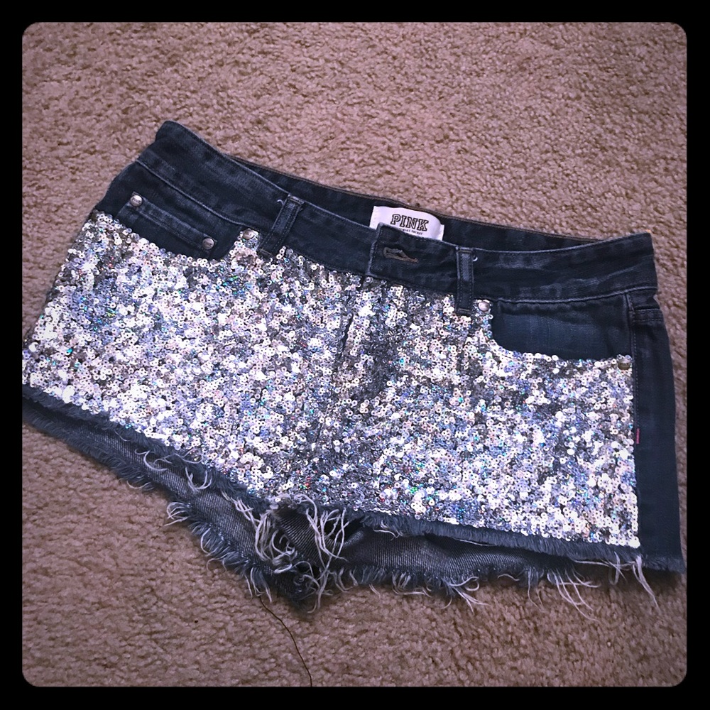 Vs pink shorts size 6